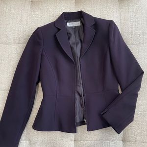 Tahari Eggplant jacket